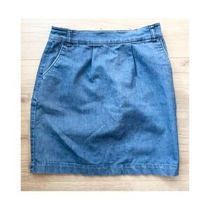 Classic Denim Skirt